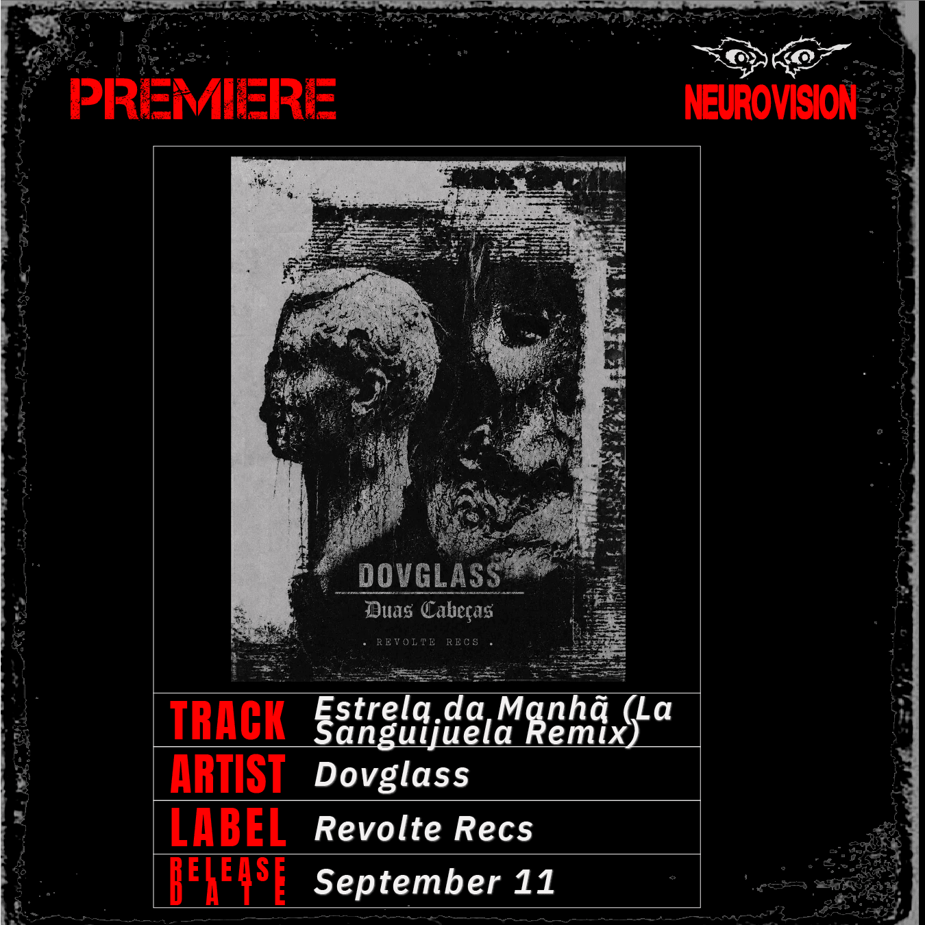 PREMIERE - Dovglass - Estrela da Manhã (La Sanguijuela Remix)