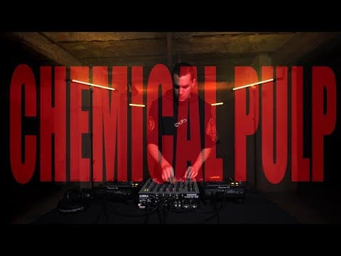 Chemical Pulp — DJ set Catacumbas